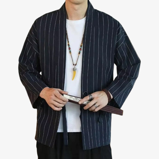 Haori Jacke für Herren mit klassischem Schnitt und moderner Interpretation für den heutigen Alltag