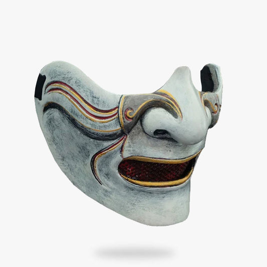 Oni Maske im Yurei Design nach japanischer Shinto Folklore