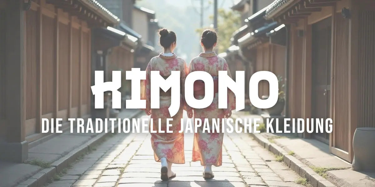 Zwei Frauen in farbenfrohen Kimonos mit Obi in einer Altstadtgasse von Kyoto