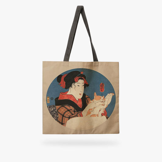 Geisha Tasche mit traditionellem japanischem Motiv