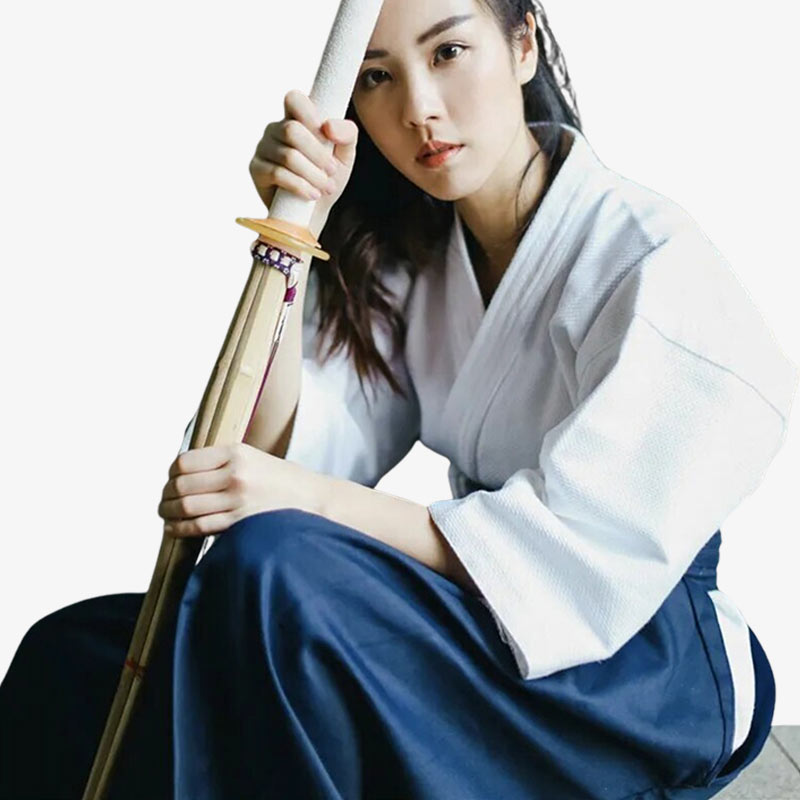Hakama Hose Damen für Kendo, Aikido und japanische Kampfkünste