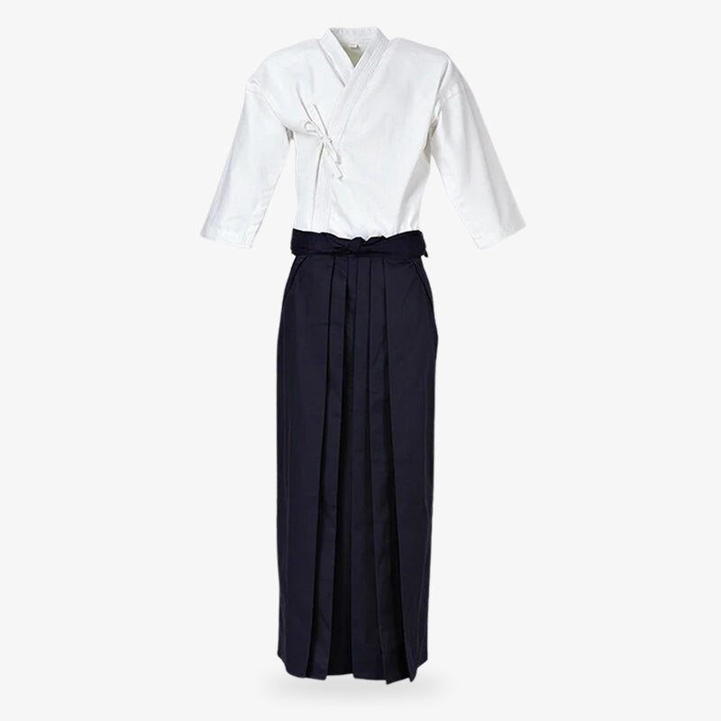 Set aus Hakama Hose Herren und Keikogi für japanische Kampfkünste