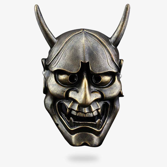 Hannya Maske aus Fiberglas mit Dämonenmotiv für Cosplay und Wanddekoration