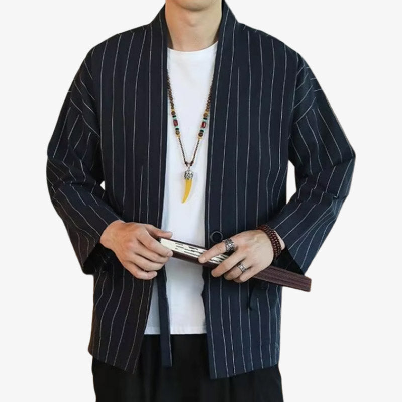 Haori Jacke für Herren mit klassischem Schnitt und moderner Interpretation für den heutigen Alltag