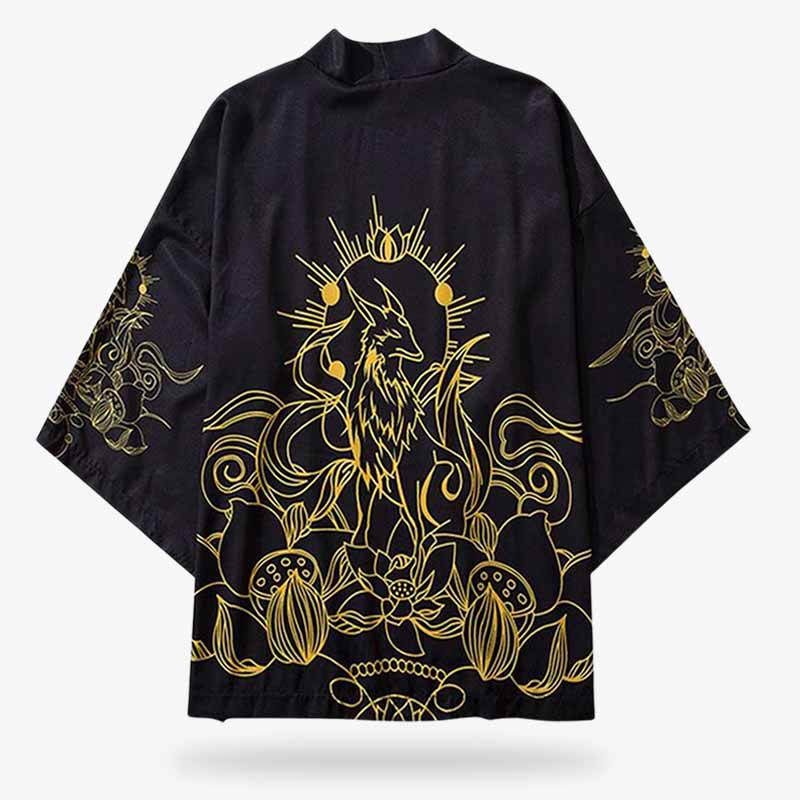 Haori Jacke inspiriert von der Shinto Mythologie und den Kitsune Fuchsgottheiten