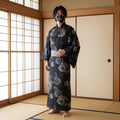 Schwarzer Herren Yukata