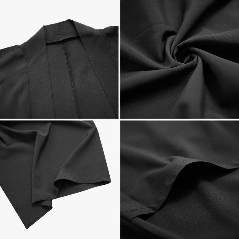 Modernes Herrenkimono aus hochwertigem Polyester