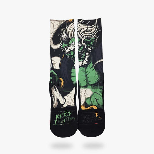 Japanische Charakter Socken aus Baumwolle