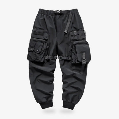 Japanische Techwear Hose mit vielen Taschen für Streetwear Fans