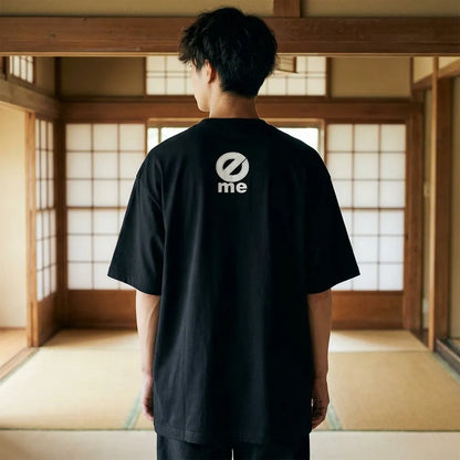 Japanisches T-Shirt für Damen mit Print, Ansicht von hinten