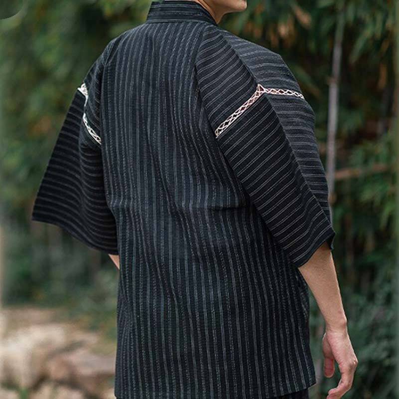 Jinbei Pyjama Herren mit Jacke und Shorts