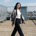 Lässige Kimono Jacke
