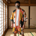 Herren Kimono Hemd