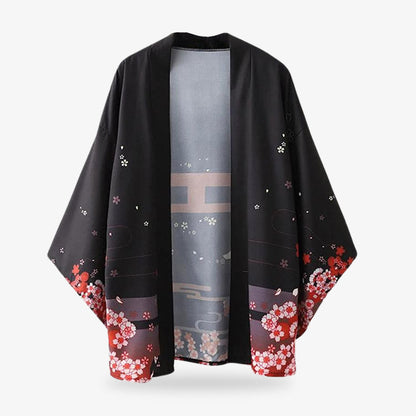 Kitsune Fuchs Kimono mit mystischen Fuchsgeist-Motiven für einen fantasievollen Look