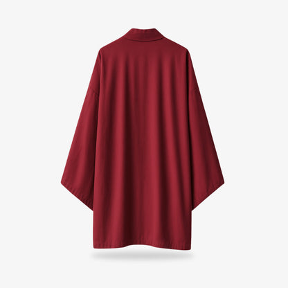 Langer Kimono Cardigan Damen mit Dreiviertelärmeln