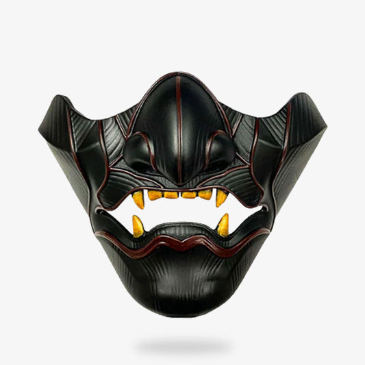 Oni Halbmaske im Ghost Of Tsushima Stil, inspiriert von Samurai Jin Sakai
