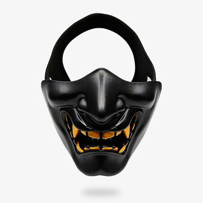 Ninja Oni Maske im Dämonen-Design aus Fiberglas