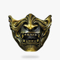 Schwarz-Goldene Oni Maske