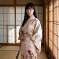 Rosa Ukiyo-e Kimono Edoyume