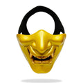 Japanische Samurai Maske Gold
