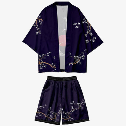 Kimono Set für Damen und Herren im Sommer getragen