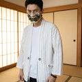 Weiße Haori Jacke